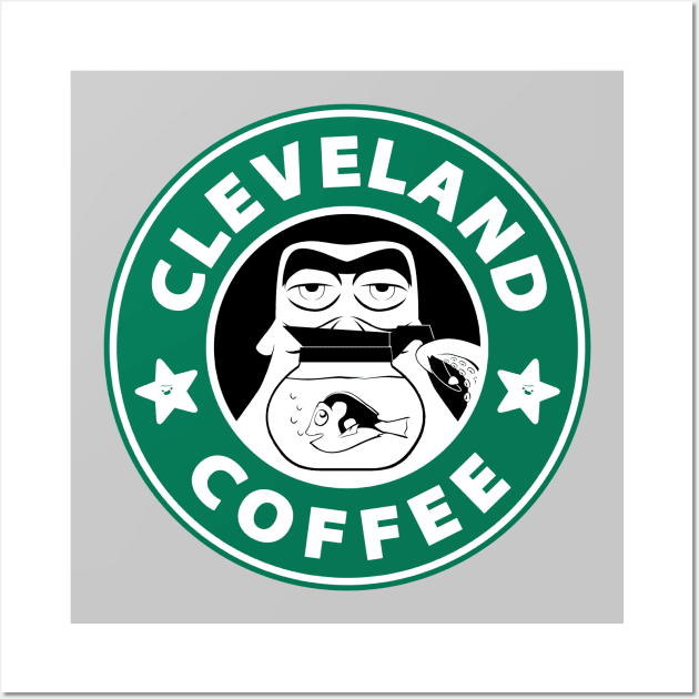 Cleveland Coffee Wall Art by SergioDoe